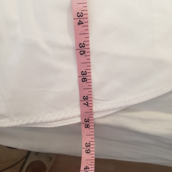 CAARA. WHITE SHIRT DRESS...SIZE L - Picture 13 of 15